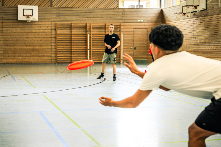 Einblick in eine Sportstunde