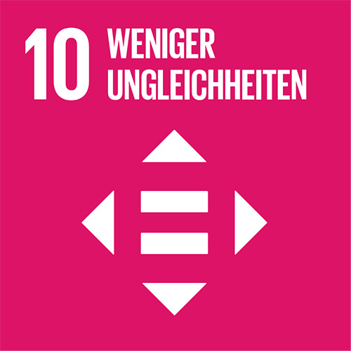 10. weniger Ungleichheit