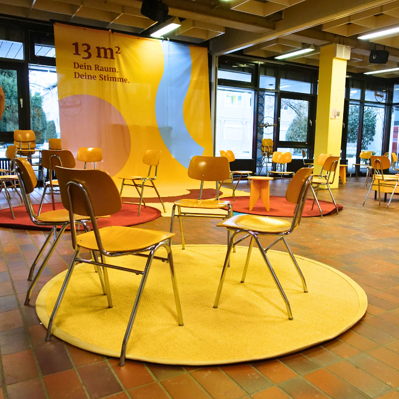 Begegnungsraum der politischen Bildung an der Laura-Schradin-Schule